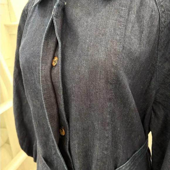 Johnny Was Denim Midi Dress - Picture 5 of 8